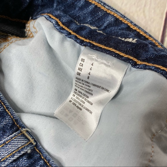 AMERICAN EAGLE Distressed Jean Shorts - Picture 7 of 7